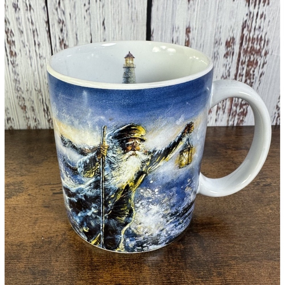Stewart Sherwood Caleb's Lighthouse Mug by Lang‎ 2000 Vintage Coffee Cup